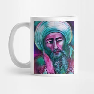 Averroes Portrait | Averroes Artwork 4 Mug